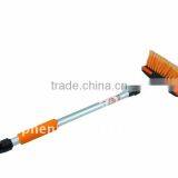 8" Flow-thru Truck RV Car Wash Brush With Long Handle thumbnail-1