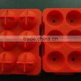 6 Cubes 45mm Silicone Whisky Ice Balls Tray thumbnail-1