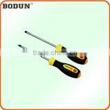 D1061 Yellow and Black Double Color Massage the Handle With Alone Use Screwdriver