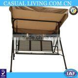 Outdoor 3 Seat Cushioned Swing Chair thumbnail-2