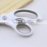 Stainless Steel Kitchen Tool White Handle Scissors thumbnail-5