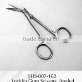 Locklin Gum Scissors , Angled thumbnail-1