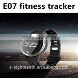 Made in China Touch Screen Smart Wristband E07 Smart Bracelet Fitness Wearable Tracker Bluetooth Watch thumbnail-2