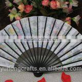 Beautiful and Cute Bamboo Fabric Gift Fan thumbnail-4