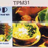 New Design Pvc Coffee Table Mat Dining Table Mat thumbnail-5