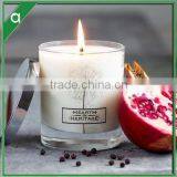Apple Aroma Wedding Decorative Gift Luxury Candles Scented Luxury in Glass Jar thumbnail-4