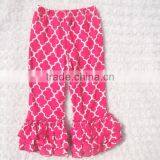 Cotton Ruffle Surfing Long Pants for Baby