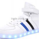 2017 Men Fashion Casual Ankle Shoes Flashing Rechargeable Wholesale thumbnail-2