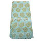 Quality Shinning Polished Cotton Lace Fabric in China SL0247 thumbnail-1