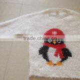 High Quality Fashion Cartoon Penguin Wool Sweater Design for Girl(BKN33) thumbnail-1