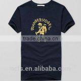 Gold Foil Printing Man T Shirt Wholesale thumbnail-1