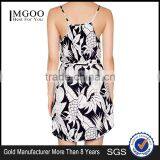 MGOO China Made OEM Manufacturer Summer Mini Chiffon Slip Dress Front Button Women Vestidos 2015 #25206052 thumbnail-3