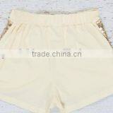 Gold Sequins Baby Shorts Childrens Boutique Clothing Girls Shorts China Wholesale thumbnail-3