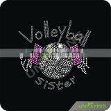 Professional Factory Volleyball Sister Wholesale Rhinestones thumbnail-1