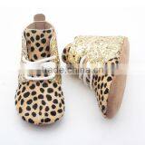 2017 Hot New Products Cow Leather Rubber Sole Baby Boots thumbnail-6