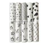 Hot Sale 100% Cotton Baby Swaddle Blankets thumbnail-1
