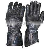 Mens Leather Motorcycle Gloves thumbnail-1