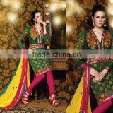 Ladies Chanderi Suits thumbnail-1