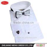 2017 Elegant Slim Fit Wing Collar Tuxedo Shirt for Men thumbnail-1