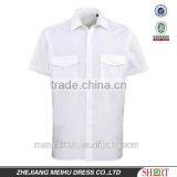 Premier Mens Short Sleeve White Airline Shirts Airline Pilot Shirts thumbnail-1