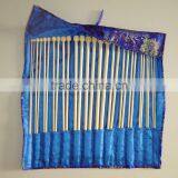 15sz 9" Carbonized Single Pointed bamboo knitting needles
