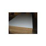 Raw MDF, melamine faced MDF