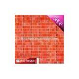 Grey Color Hand Drawing Tiles Strip Glass Mosaic thumbnail-2