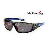 Mens Plastic Tinted Lens Outdoor Polarized Sport Sunglasses For Basketball