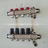 4 Branch Stainless Steel Radiant Heat Manifolds thumbnail-1
