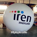 White Advertising Inflatable Helium Balls Air Balloons with Logo for Business