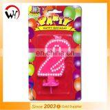 2014 Hot Sale Wholesale Baby Birthday Party Number Candle thumbnail-3