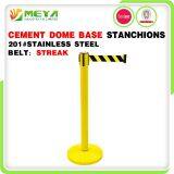 Retractable Belt Crowd Control Stanchion With Cement Bases thumbnail-3