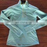 Fashion Stylish Unisex 1/4 Zip Quick Drying Performance Polyester Fleece Pullover Top Made in China thumbnail-3