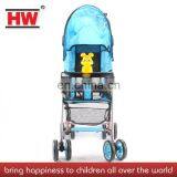 Strong 4 wheel multifunctional baby carrier basket