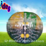 soccer bubble,bubble football soccer,inflatable body bumper ball for adult