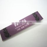 printed label for scarf / printed clothing label / care label