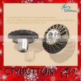 Father Christmas Costumes Rhinestone Buttons for Garment