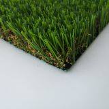 High Dtex of Yarn Artificial Turf With 4 Tones,U Shape Synthetic Grass thumbnail-3
