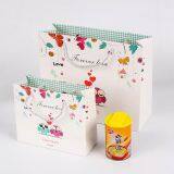 High End Paper Pink Shopping Package Bag thumbnail-3