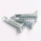 Small Package Galvanized Zinc/copper/nickle Plated Cross Recessed Countersunk Flat Head Self Drilling Screws thumbnail-2