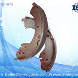 SKG0303 Axle brake shoe,non asbestos brake lining,friction coefficient:0.39