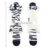 No Stuffing Funny and Interactive Pet Toy Squeaky Dog Plush Toys 2020 thumbnail-5