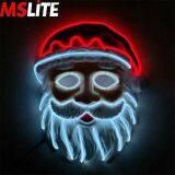 2Pcs Christmas Decoration Small Fresh Santa Cos Prop Mask