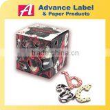 DIY Decor Craft Cube Box Scrapbook Chipboard Alphabet Letter thumbnail-1
