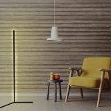 New LED Line Magic Color Dimming Corner Lamp RGB Magic Color Trigeminal Living Room Floor Lamp Remote Control RGB Corner Lamp thumbnail-4