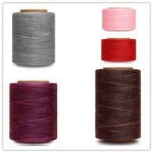 Colorful Leather Sewing Waxed Thread-Practical Long Stitching Thread for Leather Craft DIY/Bookbinding/Shoe Repairing/Leather Projects