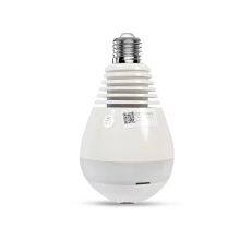 360 Degree 1080P Cameras Surveillance Smart Camera WiFi Bulb Light Camera with Night Vision IR Motion Detection