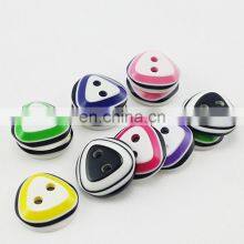 Baby Child 2 Holes Colorful Fancy Shirt Round Resin Button