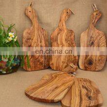 Classic Shape Guitar Modern Customized Small Kitchen Natural Wooden Cutting Board thumbnail-4