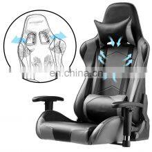 New Style High End Good Quality Customized Logo Swivel Ergonomic 4D Armrest Reclining Gaming Chair thumbnail-3